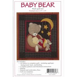 Baby Bear Wall Quilt Kit