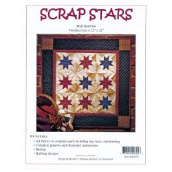Scrap Stars Wall Quilt Kit