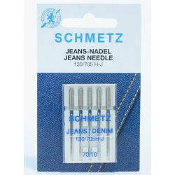 Jeans 70/10 Needles 5 Pack...
