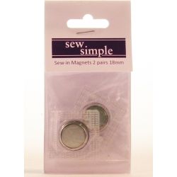 Sew in Magnets 18mm